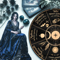 Moon Symbol Wheel of the Year Wooden Pagan Wall Art