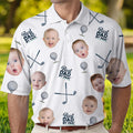 Best Dad by Par - Personalized Photo Polo Shirt - Gift For Dad