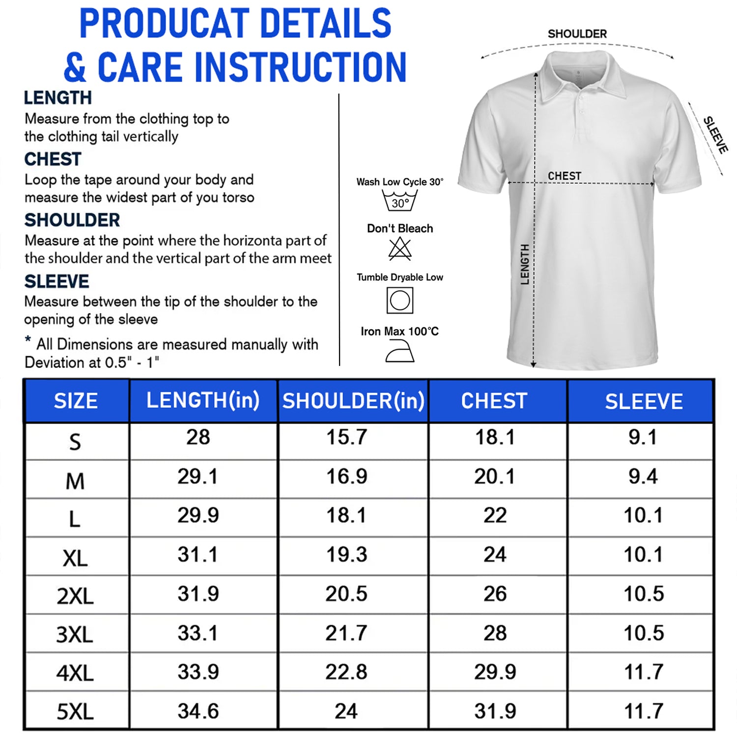 Best Dad by Par - Personalized Photo Polo Shirt - Gift For Dad