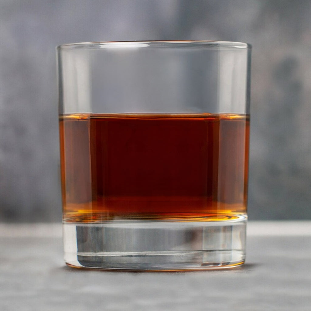 Funny Dad Whiskey Glass – “If Empty I Love You More” Gift