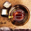 Fueled by Bourbon - 11oz Custom Whiskey Glass