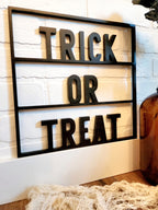 Stay Spooky Witches Sign, Spooky Vibes, Halloween Decor, Halloween Wood Sign, Halloween Door Sign, Trick Or Treat Sign, Halloween Wall Art