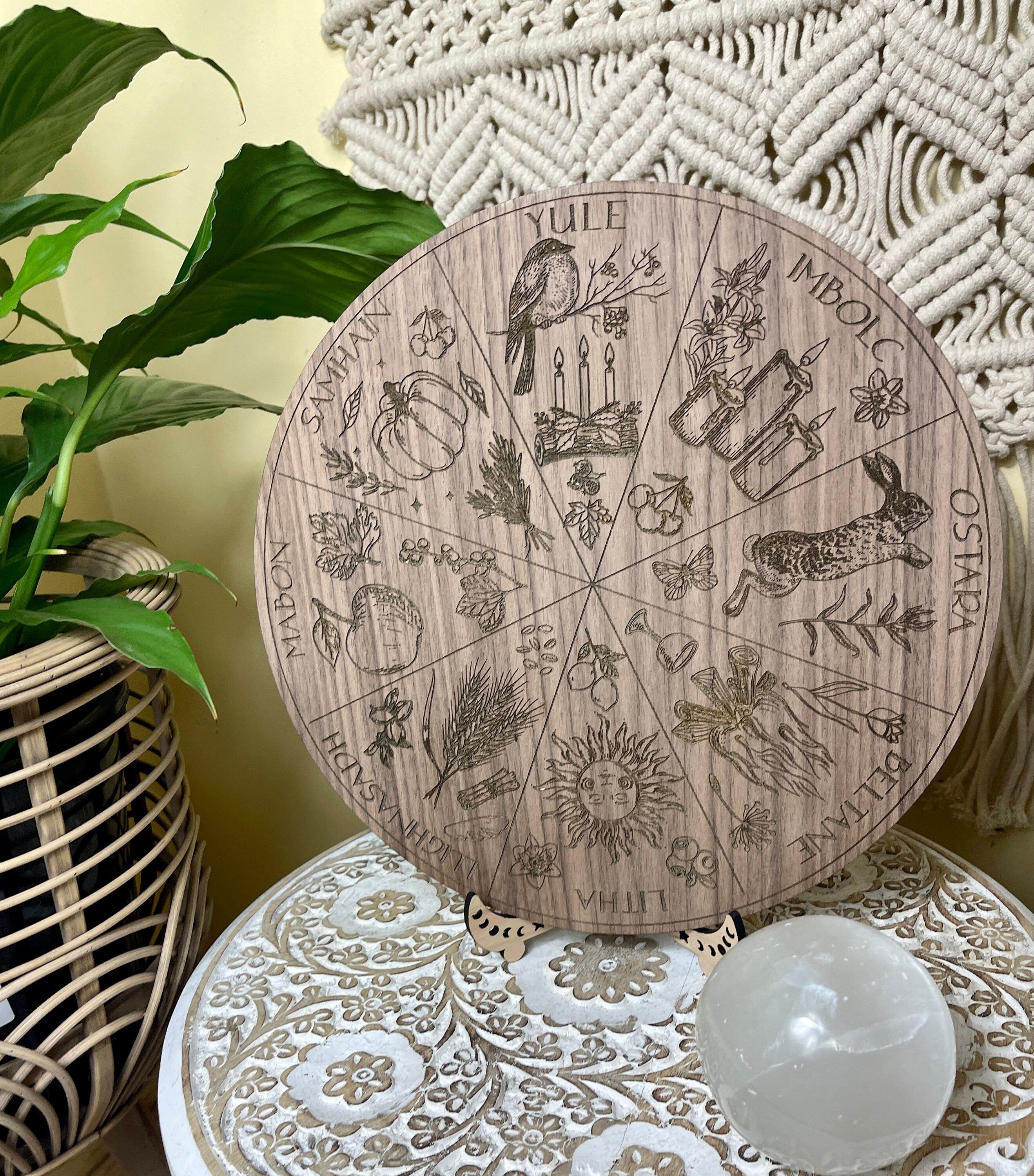 Wheel of the year board - Locally made