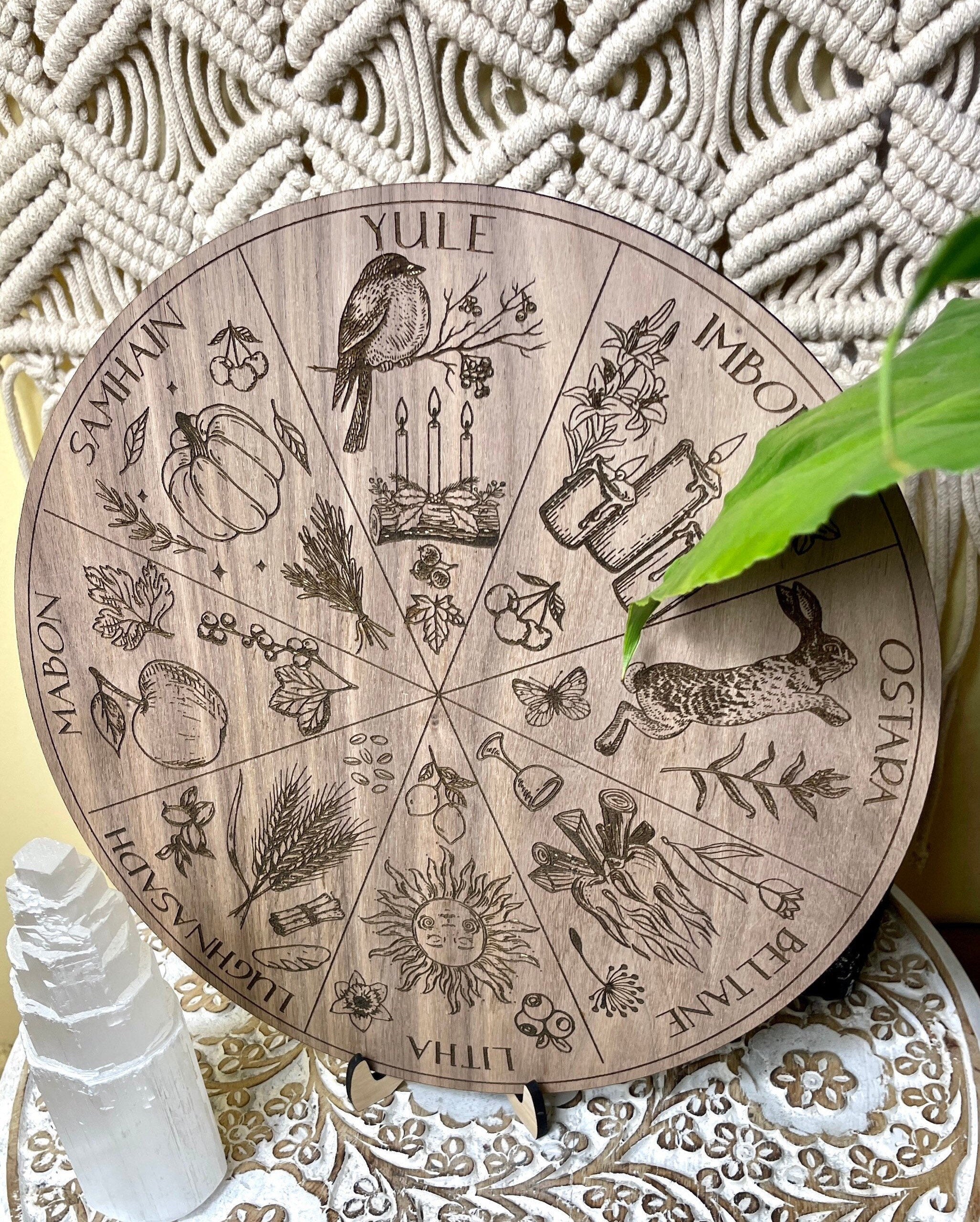 Wheel of the year board - Locally made