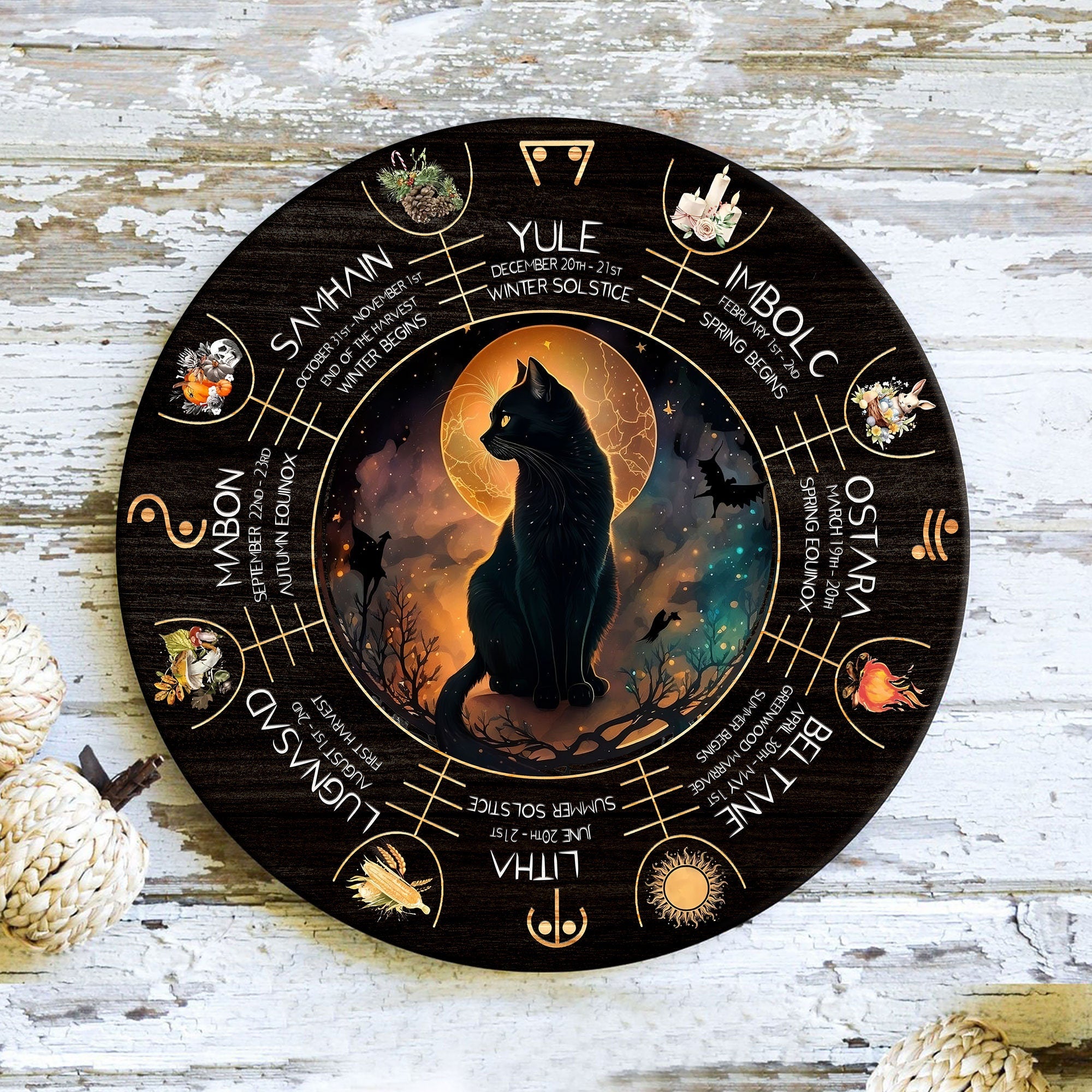 Wheel Of The Year Pagan Calendar