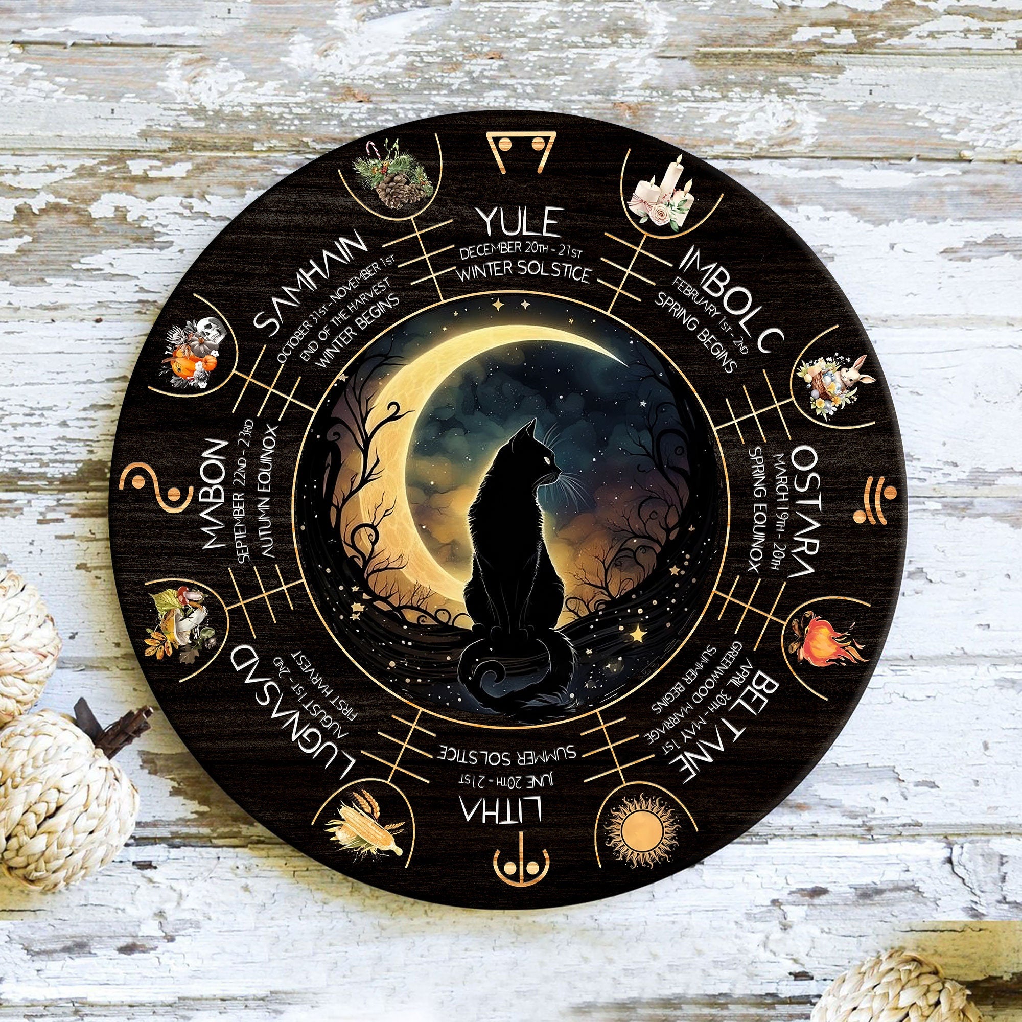 Wheel Of The Year Pagan Calendar