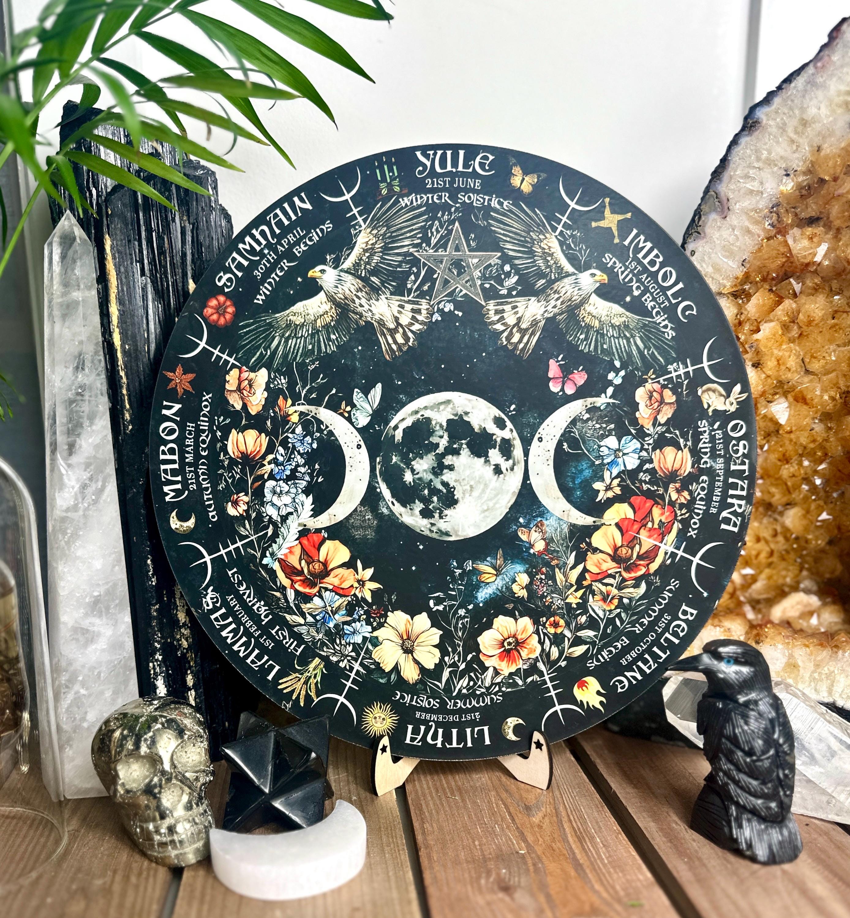 Triple moon Wheel of the year board