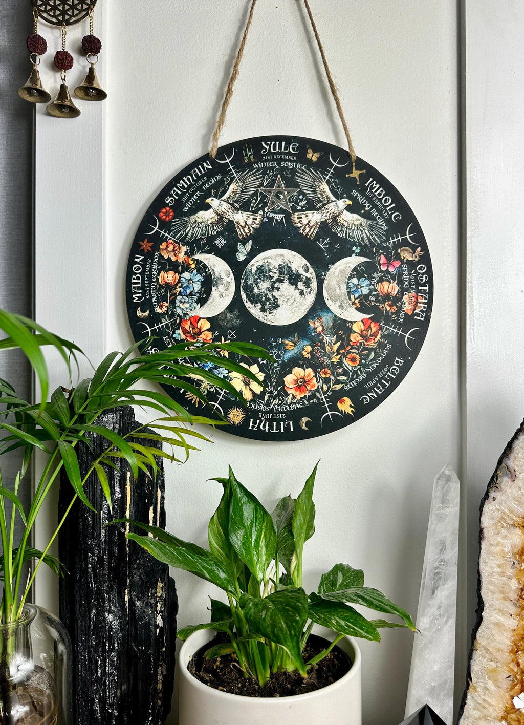 Triple moon Wheel of the year board