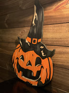 Retro Jack O'Lantern Sign by October Road Designs