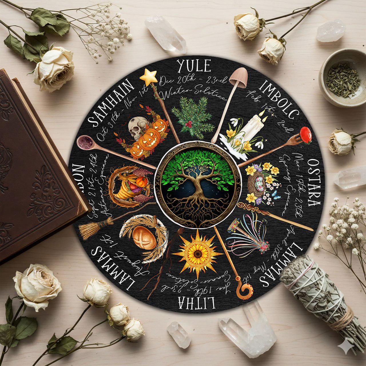Wheel of The Year Montessori Calendar
