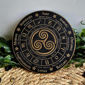 Wiccan Wheel of the Year – Wooden Sabbat Calendar
